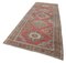 Tapis Runner Vintage Anatolien Beige Tissé à la Main Vintage 3