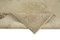 Beige Anatolian  Low Pile Hand Knotted Vintage Runner Rug, Image 6