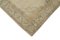 Alfombra de pasillo vintage anatolia beige anudada a mano, Imagen 4