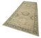 Beige Anatolian  Contemporary Hand Knotted Vintage Runner Rug 3