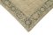 Beige Anatolian  Contemporary Hand Knotted Vintage Runner Rug 4