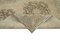 Beige Oriental Wool Hand Knotted Vintage Runner Rug, Image 6