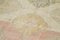 Alfombra de pasillo oriental oriental beige anudada a mano, Imagen 5