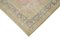 Beige Oriental Traditional Hand Knotted Vintage Runner Rug 4