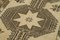 Alfombra de pasillo antigua anatolia beige anudada a mano, Imagen 5