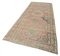 Beige Anatolian  Antique Hand Knotted Vintage Runner Rug, Image 3