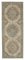 Alfombra de pasillo vintage anatolia beige anudada a mano, Imagen 1