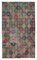 Oriental Multicolor Handmade Wool Vintage Carpet 1