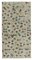 Turkish Beige Hand Knotted Wool Vintage Rug, Image 1