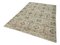 Anatolian Beige Hand Knotted Wool Vintage Rug 3