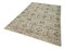 Tapis Vintage Anatolien Beige Fait Main en Laine 3