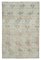 Anatolian Beige Hand Knotted Wool Vintage Rug, Image 1