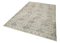 Anatolian Beige Hand Knotted Wool Vintage Rug, Image 3