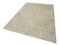 Anatolian Beige Handmade Wool Vintage Rug, Image 3