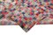 Tappeto vintage annodato in lana anatolica rossa, Immagine 6