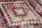 Turkish Red Hand Knotted Wool Vintage Rug 6