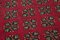 Türkischer Handgeknüpfter Roter Vintage Teppich aus Wolle 5