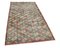 Orientalischer Handgeknüpfter Beiger Vintage Teppich aus Wolle 2