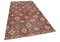 Anatolian Red Hand Knotted Wool Vintage Rug 2