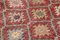 Tappeto vintage annodato in lana anatolica rossa, Immagine 5