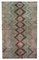 Handgeknüpfter orientalischer Vintage Teppich aus handgewebter Wolle 1