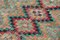 Oriental Multicolor Handmade Wool Vintage Rug 5
