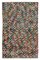 Handgeknüpfter orientalischer Vintage Teppich aus handgewebter Wolle 1