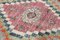 Turkish Multicolor Hand Knotted Wool Vintage Rug 5