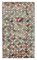 Oriental Multicolor Hand Knotted Wool Vintage Rug 1