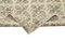 Anatolischer Handgeknüpfter Beiger Vintage Teppich aus Wolle 6