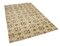 Anatolian Yellow Hand Knotted Wool Vintage Rug 2