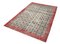 Handgeknüpfter Orientalischer Rote Vintage Teppich aus Wolle 3