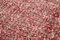 Anatolischer Handgeknüpfter Roter Vintage Teppich aus Wolle 5