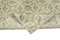 Anatolian Beige Hand Knotted Wool Vintage Rug 6