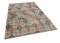 Oriental Multicolor Hand Knotted Wool Vintage Rug 2
