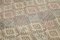 Anatolischer Mehrfarbiger Handgeknüpfter Vintage Teppich aus Wolle 5