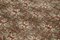 Orientalischer Brauner Handgeknüpfter Vintage Teppich aus Wolle 5