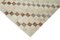 Anatolischer Handgeknüpfter Beiger Vintage Teppich aus Wolle 4