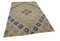 Anatolischer Handgeknüpfter Beiger Vintage Teppich aus Wolle 2