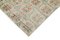 Handgeknüpfter orientalischer Beigefarbener Vintage Teppich aus Wolle 4
