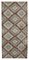 Oriental Multicolor Handmade Wool Runner Rug, Image 1