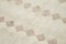Tappeto anatolico in lana intrecciata a mano beige, Immagine 5