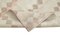 Tappeto anatolico in lana intrecciata a mano beige, Immagine 6