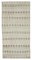 Anatolian Beige Hand Knotted Wool Runner Rug, Image 1