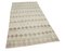 Anatolian Beige Hand Knotted Wool Runner Rug, Image 2