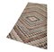 Anatolischer Mehrfarbiger Handgewobener Teppich aus Wolle 3