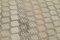 Alfombra de pasillo turca en beige de lana hecha a mano, Imagen 5
