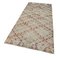 Anatolischer Mehrfarbiger Handgewobener Teppich aus Wolle 3