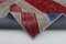 Handgemachter orientalischer Vintage Flaggen-Teppich aus Wolle 5