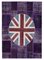 Tappeto da bandiere orientali in lana fatti a mano, anni '60, Immagine 1